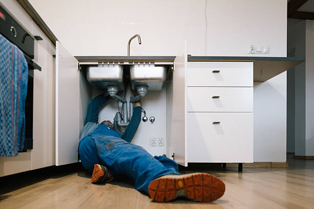Professional Drain Cleaning technician working in Hartford, CT
